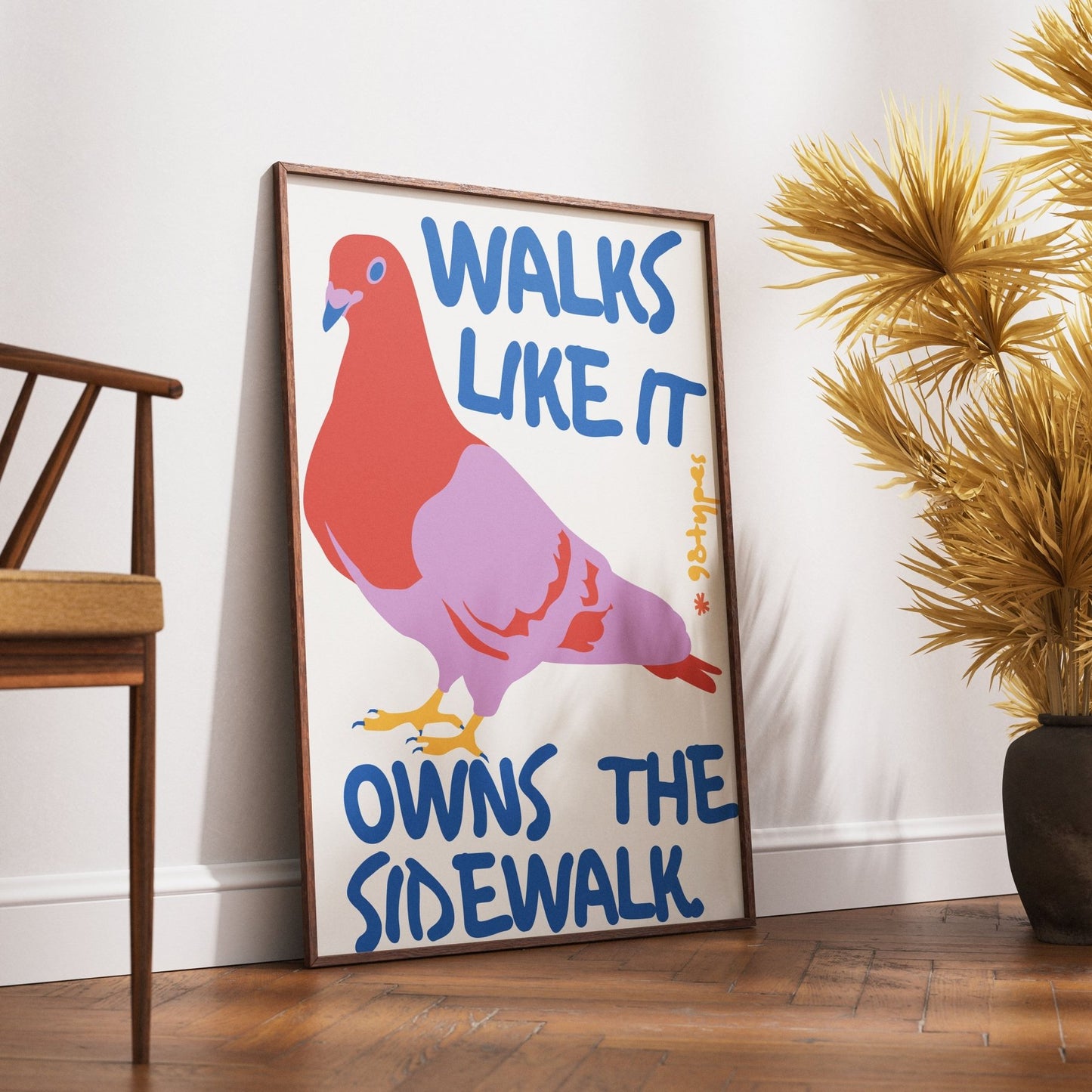 Pigeon 2 Aesthetic Posters - 98typesAesthetic Animals Poster