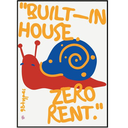 Snail Aesthetic Posters - 98typesAesthetic Animals Poster