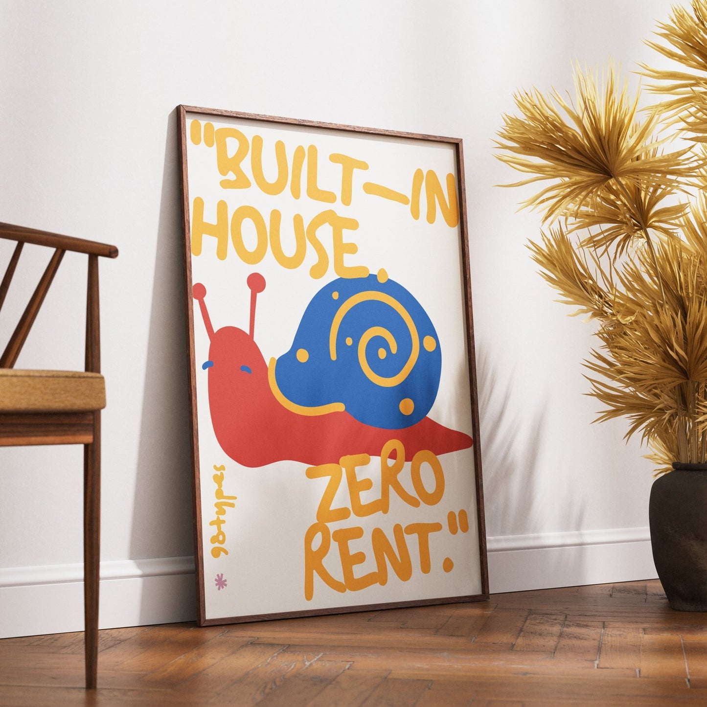 Snail Aesthetic Posters - 98typesAesthetic Animals Poster