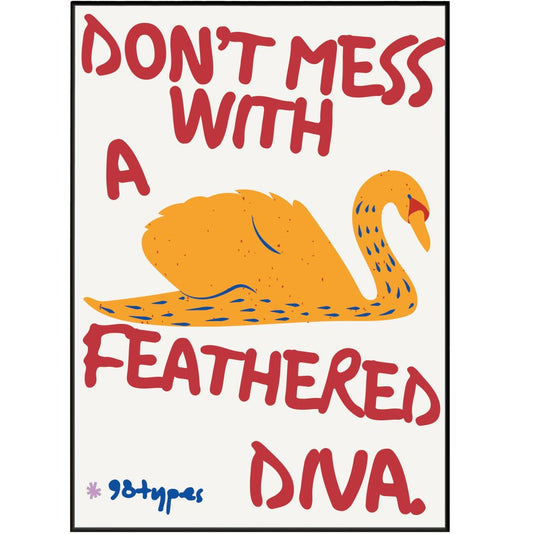Swan Aesthetic Posters - 98typesAesthetic Animals Poster