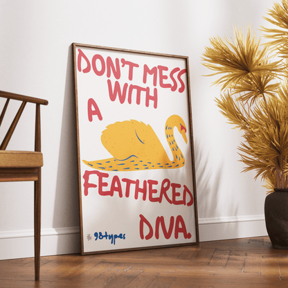 Swan Aesthetic Posters - 98typesAesthetic Animals Poster