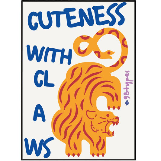 Tiger Aesthetic Posters - 98typesAesthetic Animals Poster