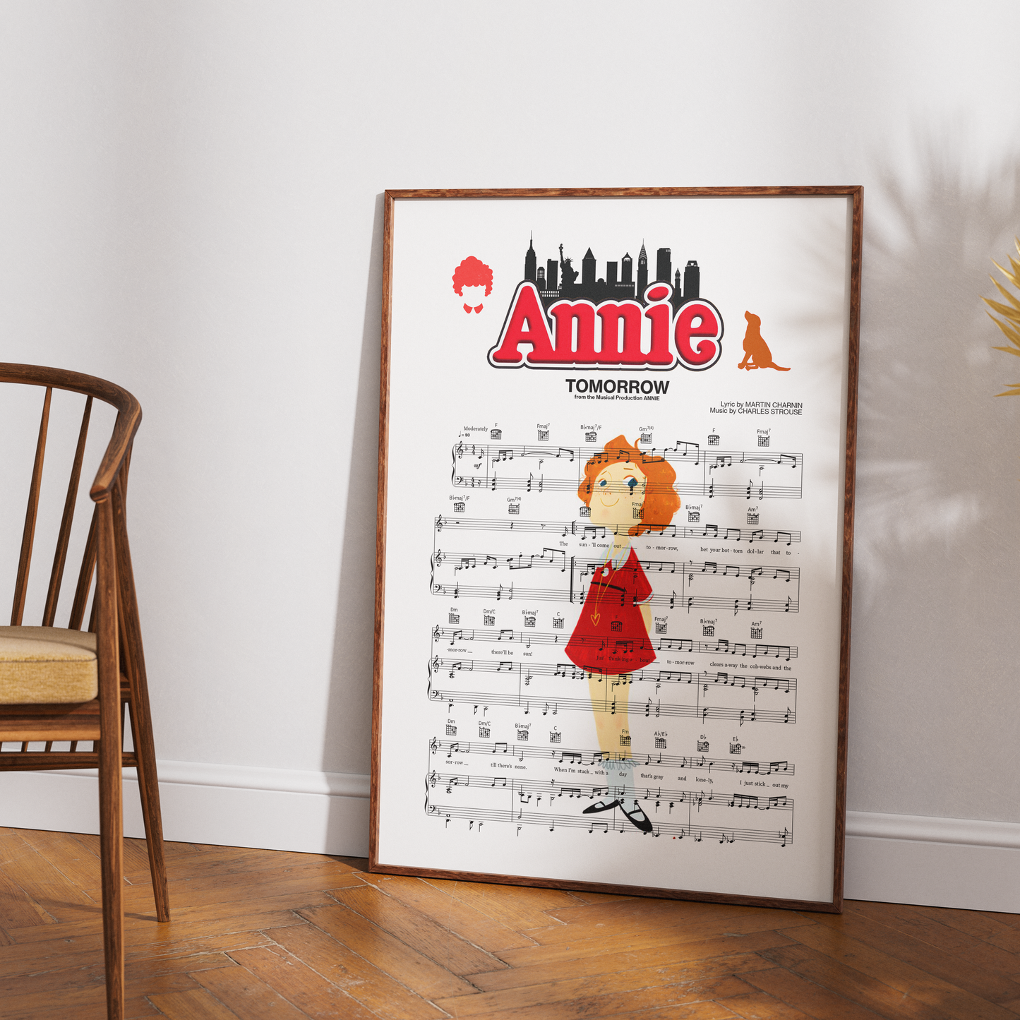 Annie Musical - Tomorrow Poster