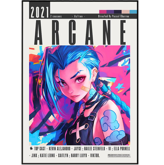 Arcane (2021) TV Serie Poster