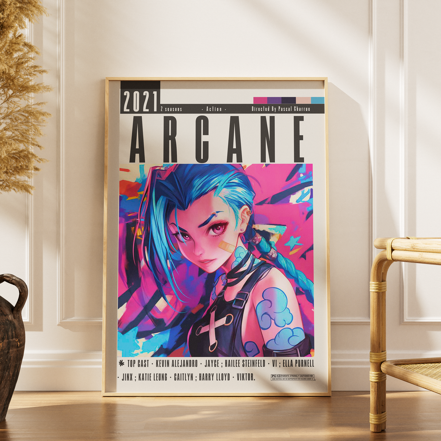 Arcane (2021) TV Serie Poster