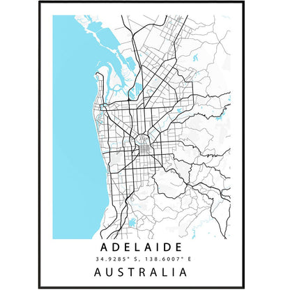 Adelaide City Maps - 98typesAustralia Maps