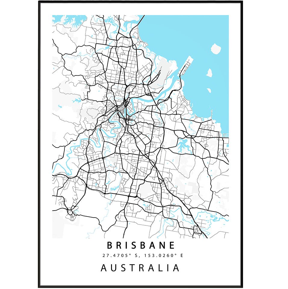 Brisbane City Maps - 98typesAustralia Maps