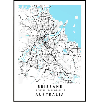 Brisbane City Maps - 98typesAustralia Maps