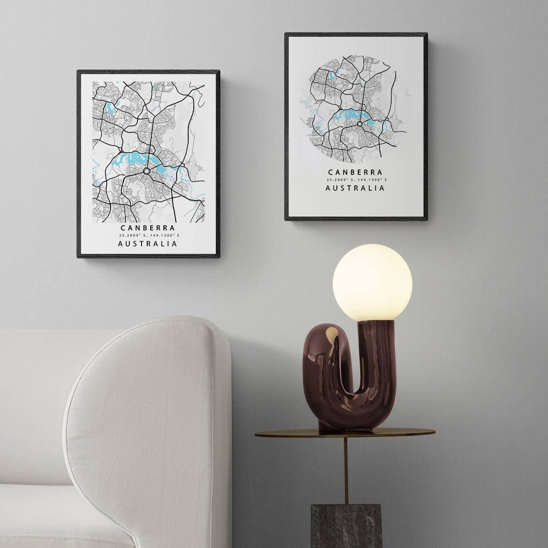 Canberra City Maps - 98typesAustralia Maps