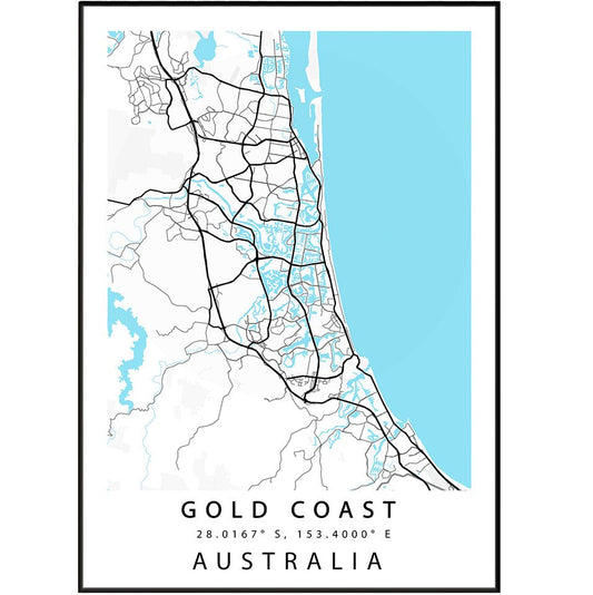 Gold Coast City Maps - 98typesAustralia Maps