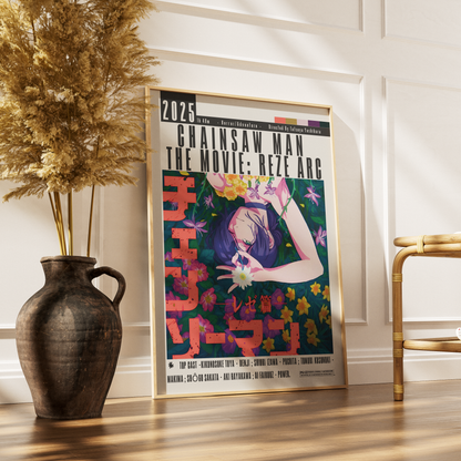 Chainsaw Man: Reze Arc 2025 Anime Poster