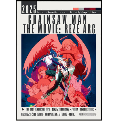 Chainsaw Man: Reze Arc (2025) Anime Poster