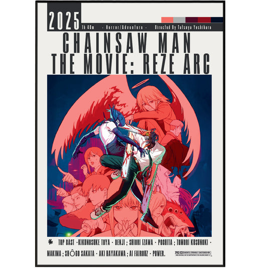 Chainsaw Man: Reze Arc (2025) Anime Poster