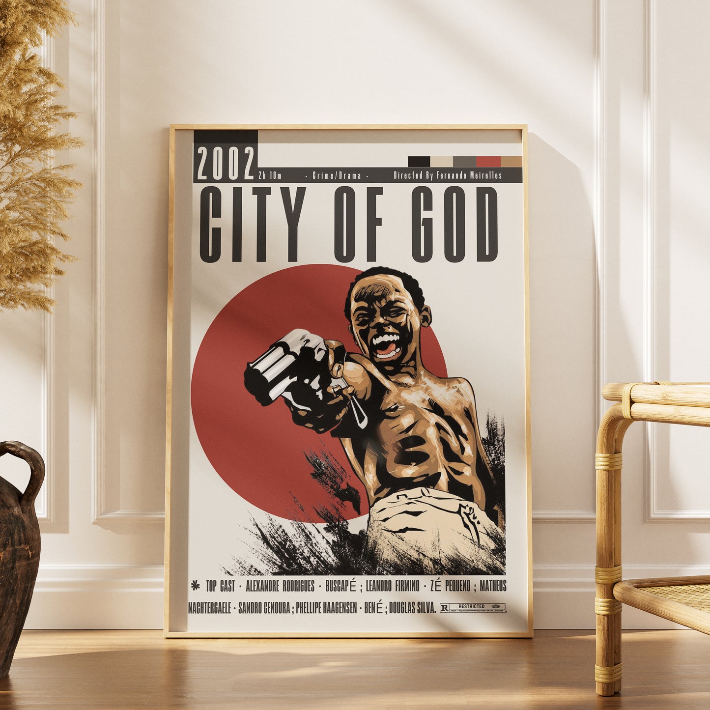 City of God (2002) Movie Posters - 98 Types StudioModern Minimal Movies