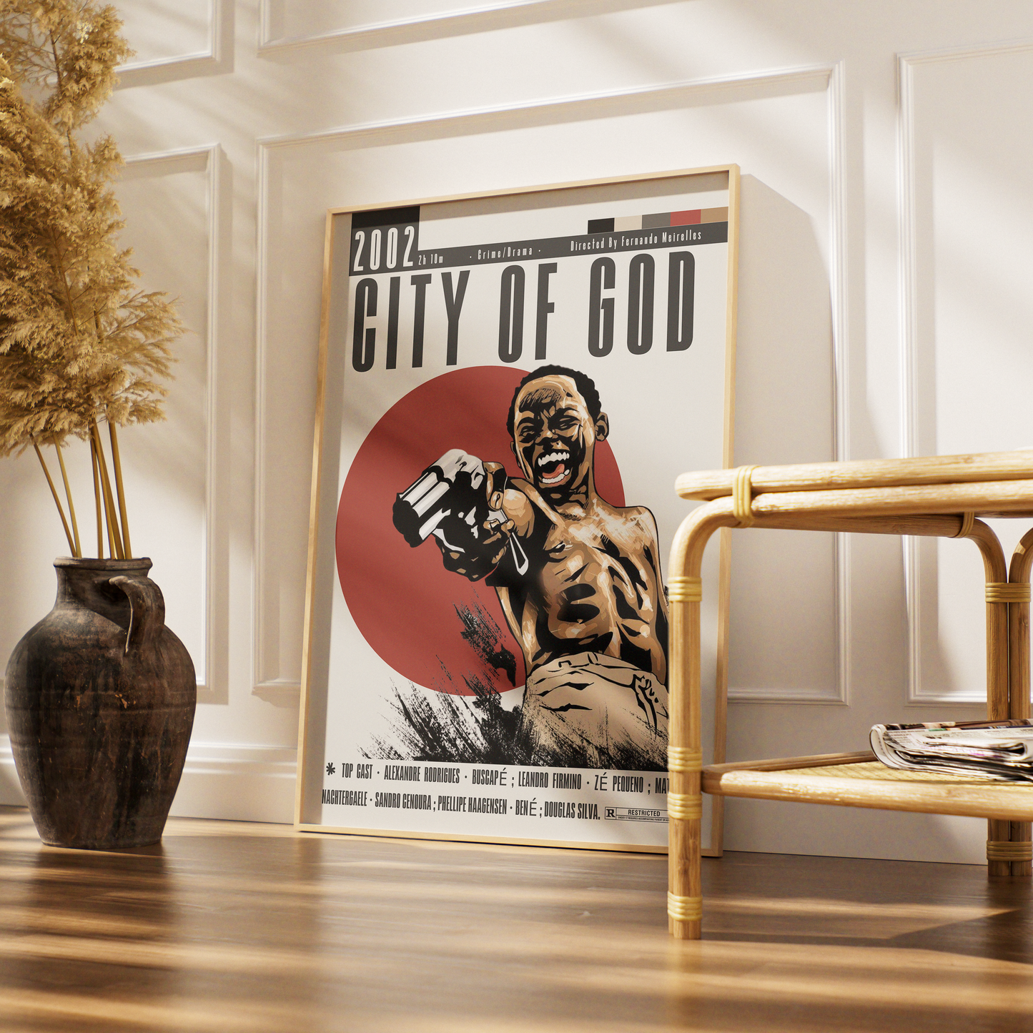 City of God (2002) Movie Posters - 98 Types StudioModern Minimal Movies