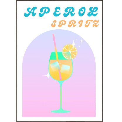 APEROL COCKTAIL PRINT - 98typesCocktails