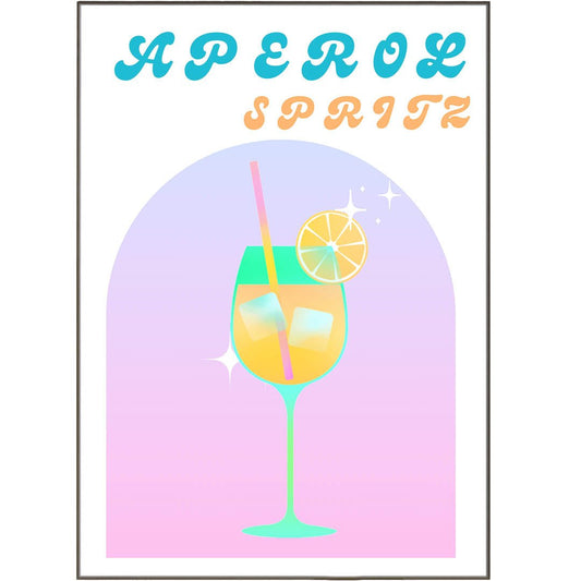 APEROL COCKTAIL PRINT - 98typesCocktails