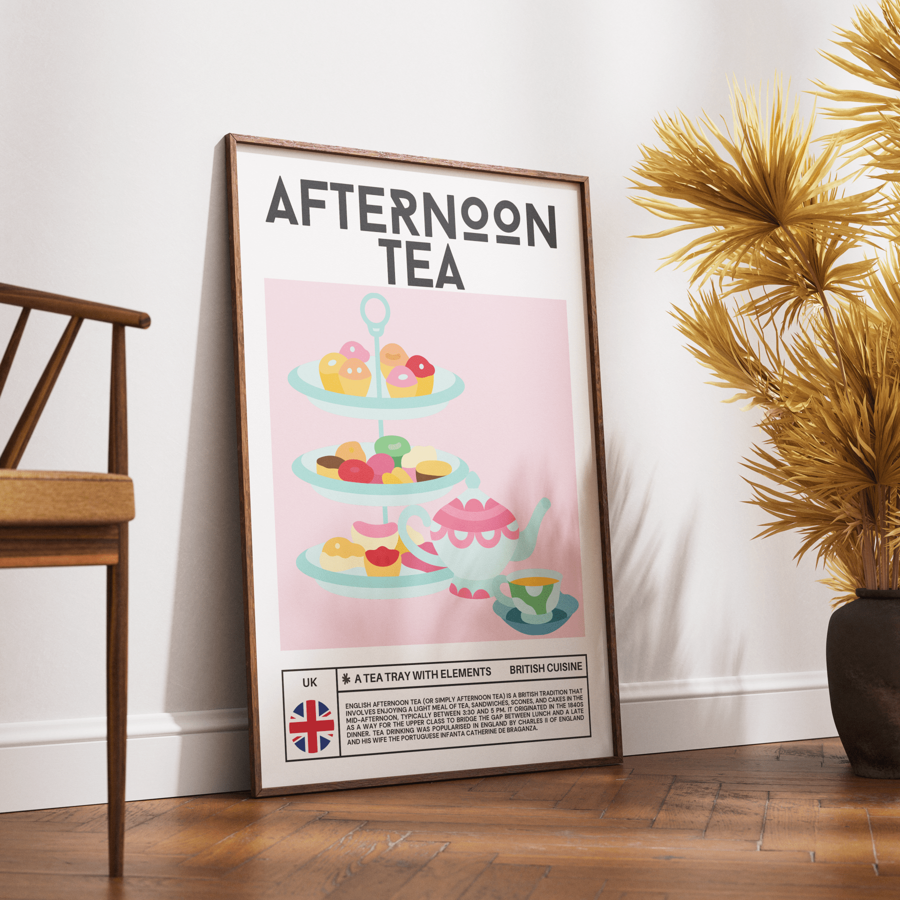 Afternoon Tea Wall Art Posters - 98typesFood Art