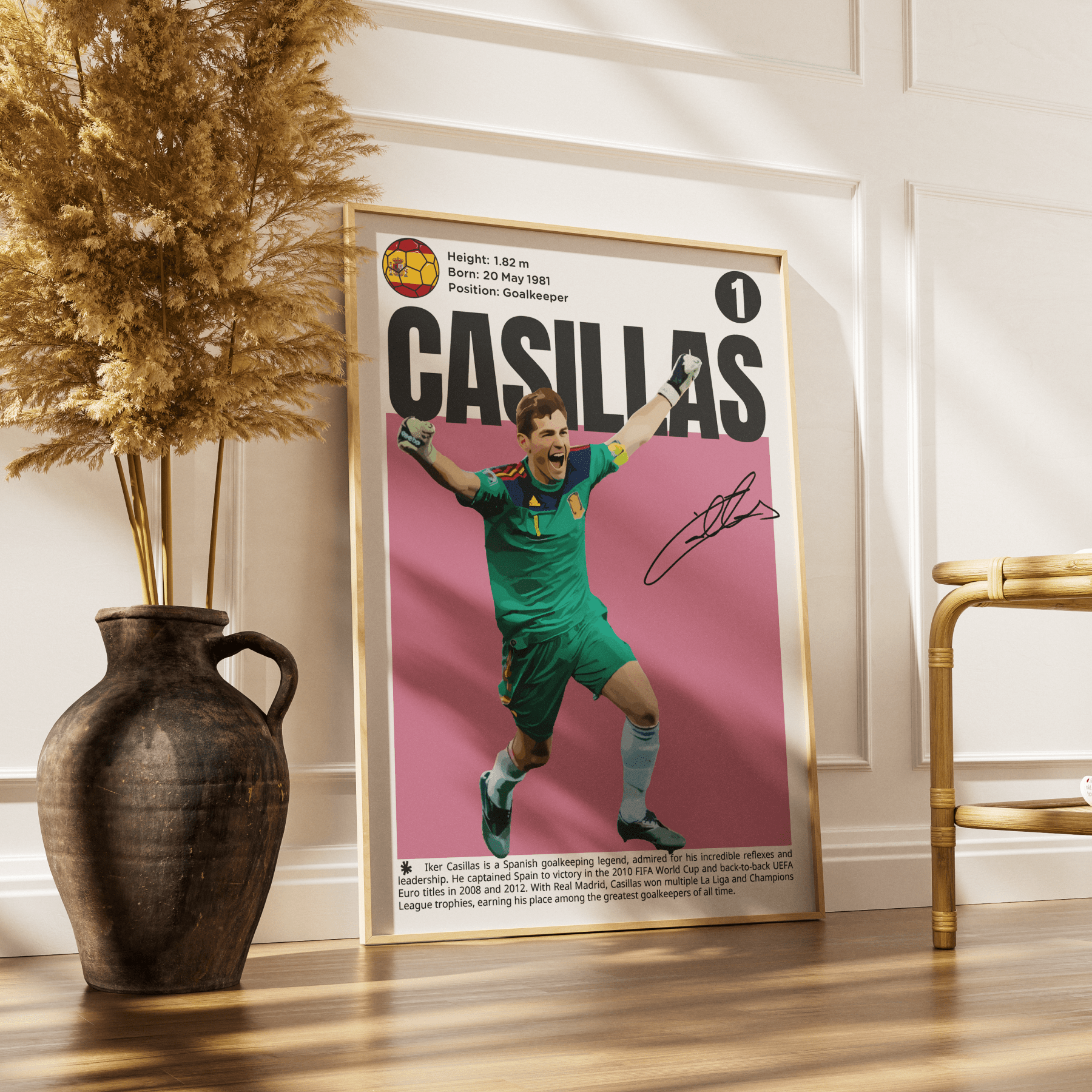 Casillas Football Posters - 98typesFootball Posters