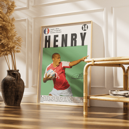 Henry 14 Football Poster - 98typesFootball Posters