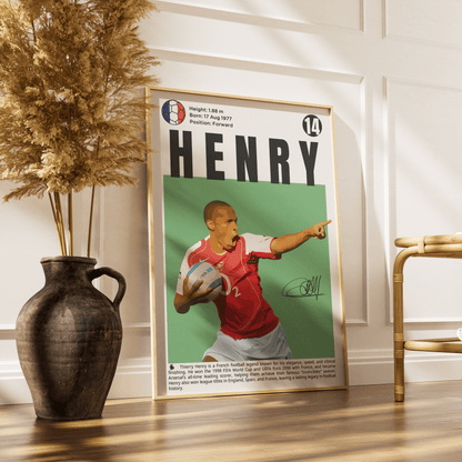 Henry 14 Football Poster - 98typesFootball Posters