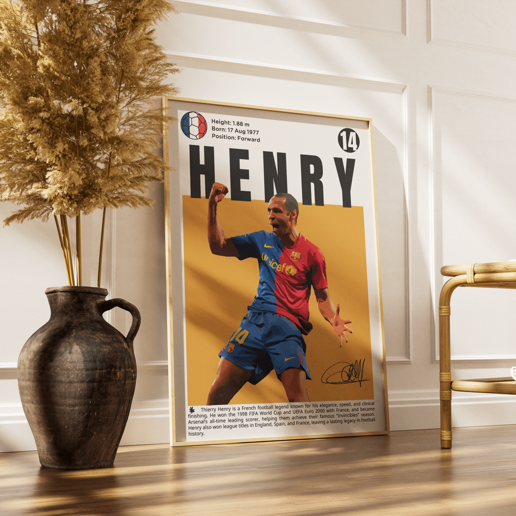 Henry 14 Football Posters - 98typesFootball Posters