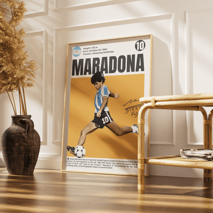 Maradona Football Poster - 98typesFootball Posters