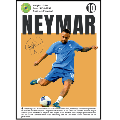 Neymar Football Posters - 98typesFootball Posters
