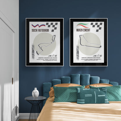 Barcelona Circuit F1 Posters - 98typesFormula One posters