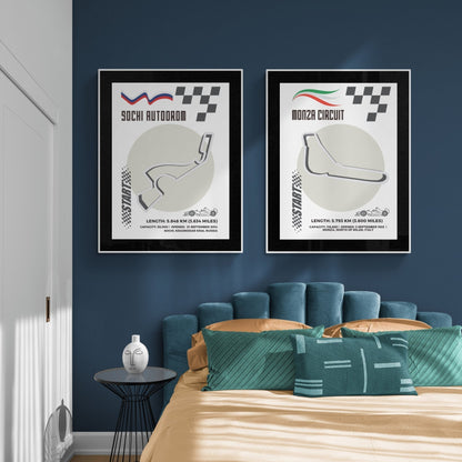 Circuit de Monaco F1 Posters - 98typesFormula One posters