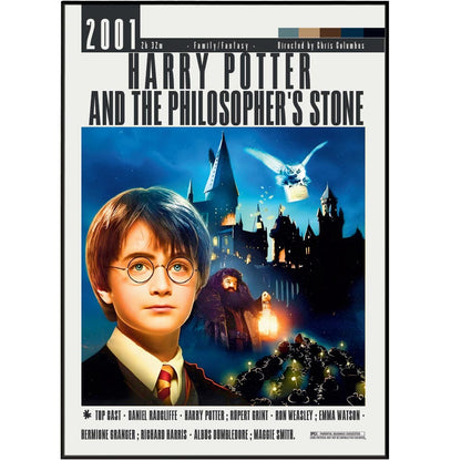 Harry Potter and the Philosopher’s Stone (2001) Movies Poster