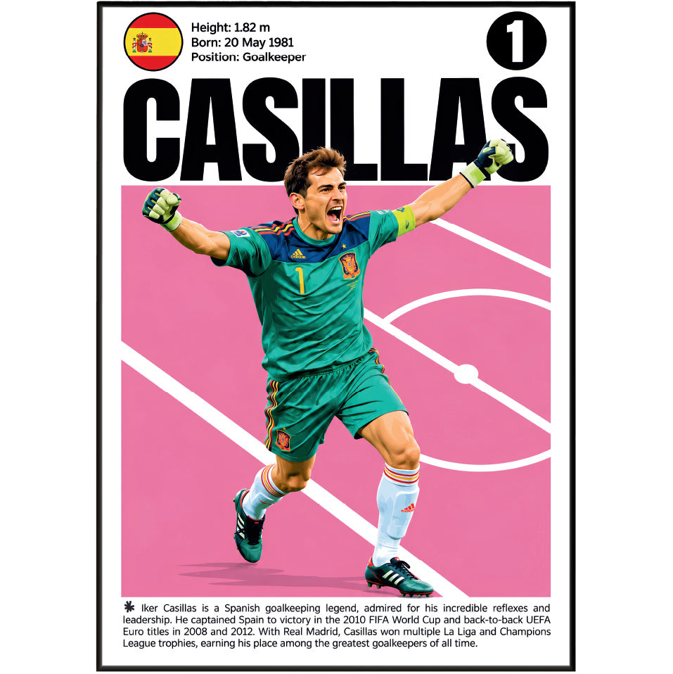 Iker Casillas Poster poster print UK – 98types