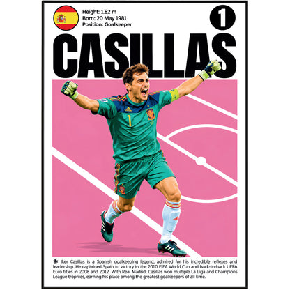 Iker Casillas Poster poster print UK – 98types