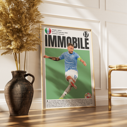 Ciro Immobile Football Posters