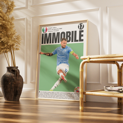 Ciro Immobile Football Posters
