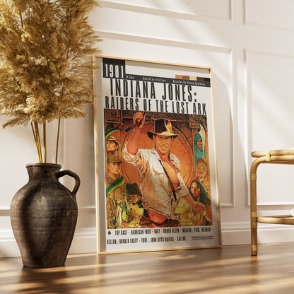 Indiana Jones Raiders of the Lost Ark (1981) Movie Poster