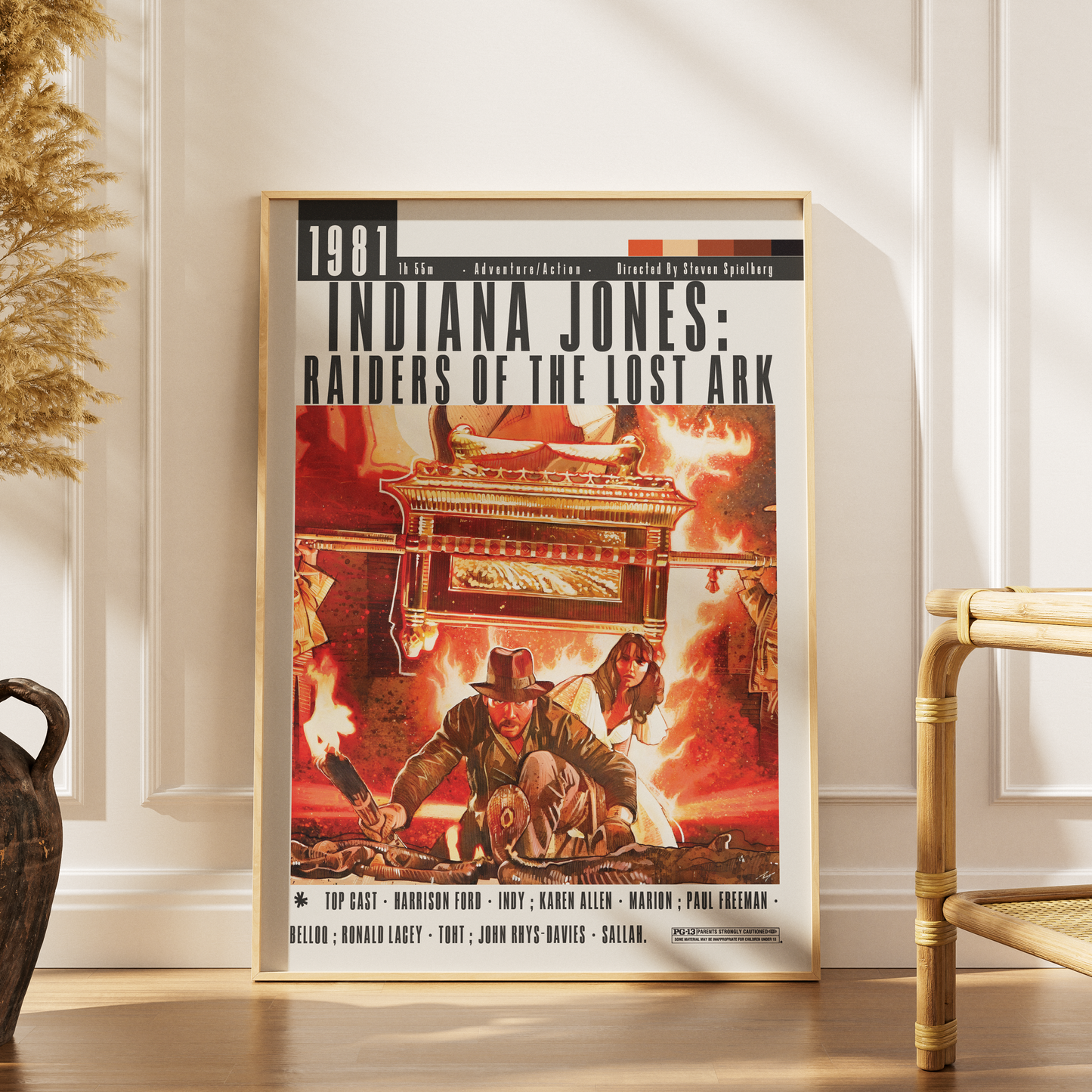 Indiana Jones Raiders of the Lost Ark (1981) Movies Poster