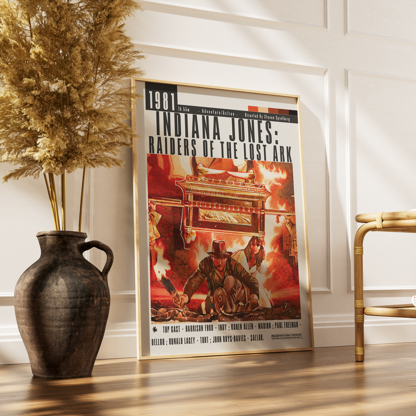 Indiana Jones Raiders of the Lost Ark (1981) Movies Poster