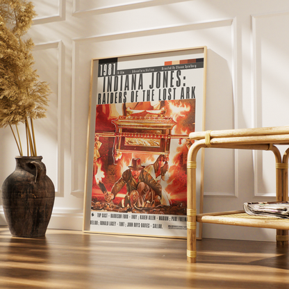 Indiana Jones Raiders of the Lost Ark (1981) Movies Poster