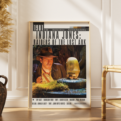 Indiana Jones Raiders of the Lost Ark (1981) Movie Posters