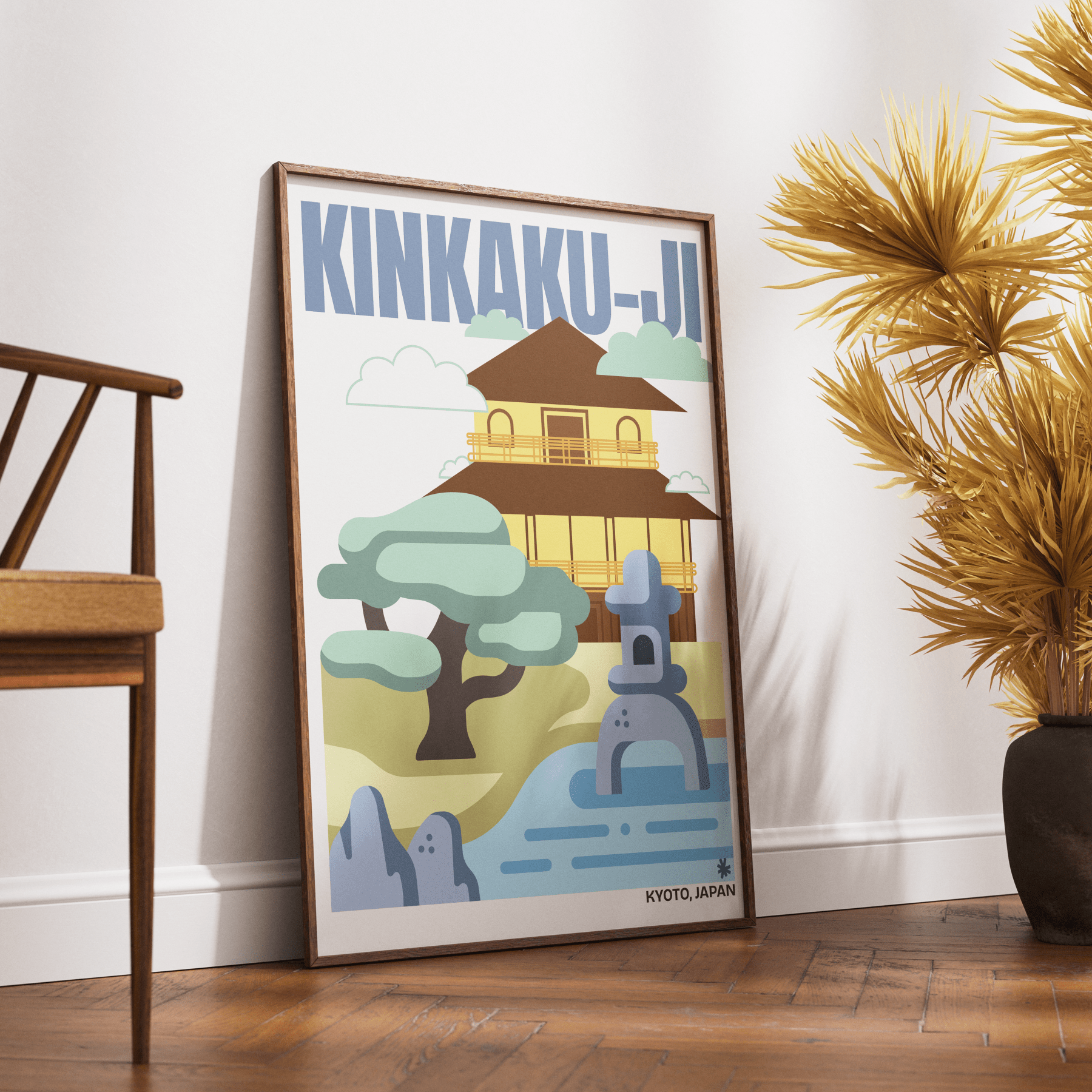 Kinkaku - ji Posters - 98typesJapanese Art Collection