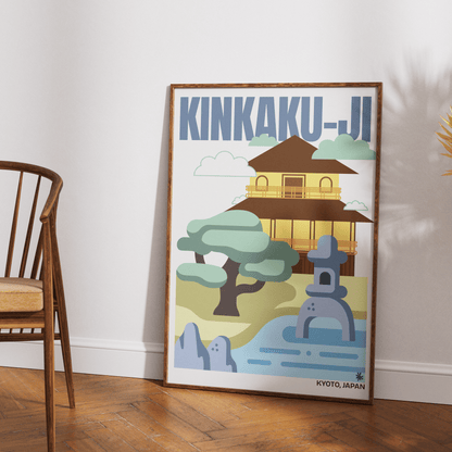 Kinkaku - ji Posters - 98typesJapanese Art Collection