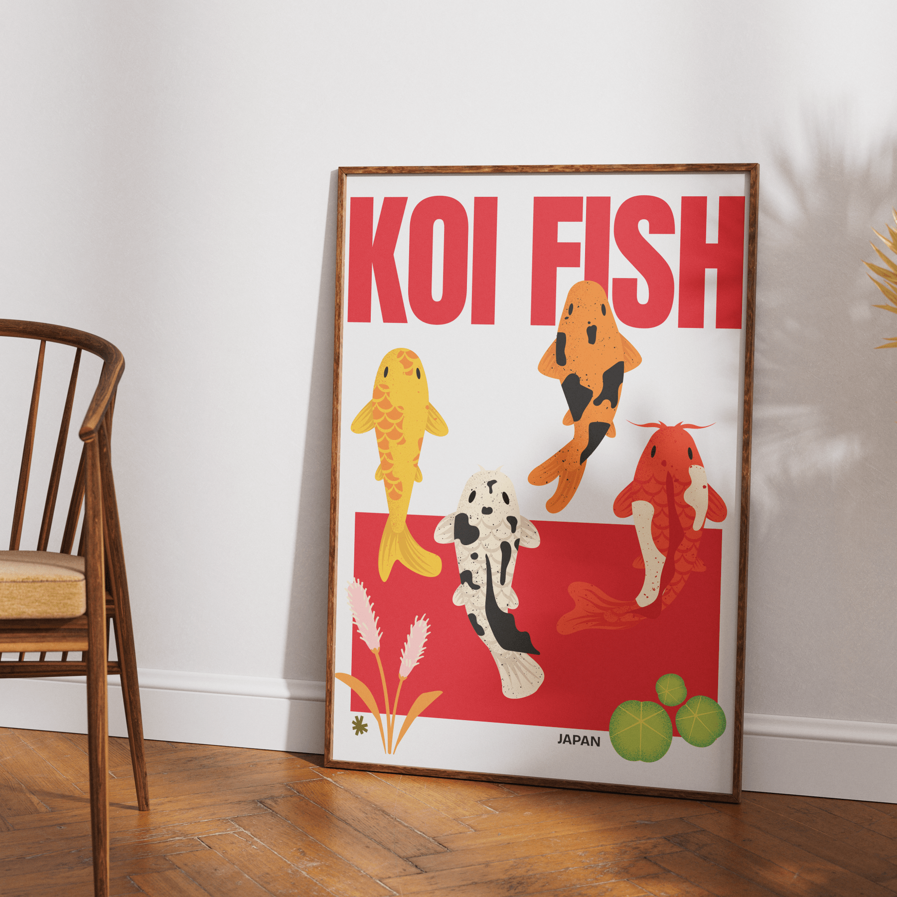 Koi Fish Posters - 98typesJapanese Art Collection