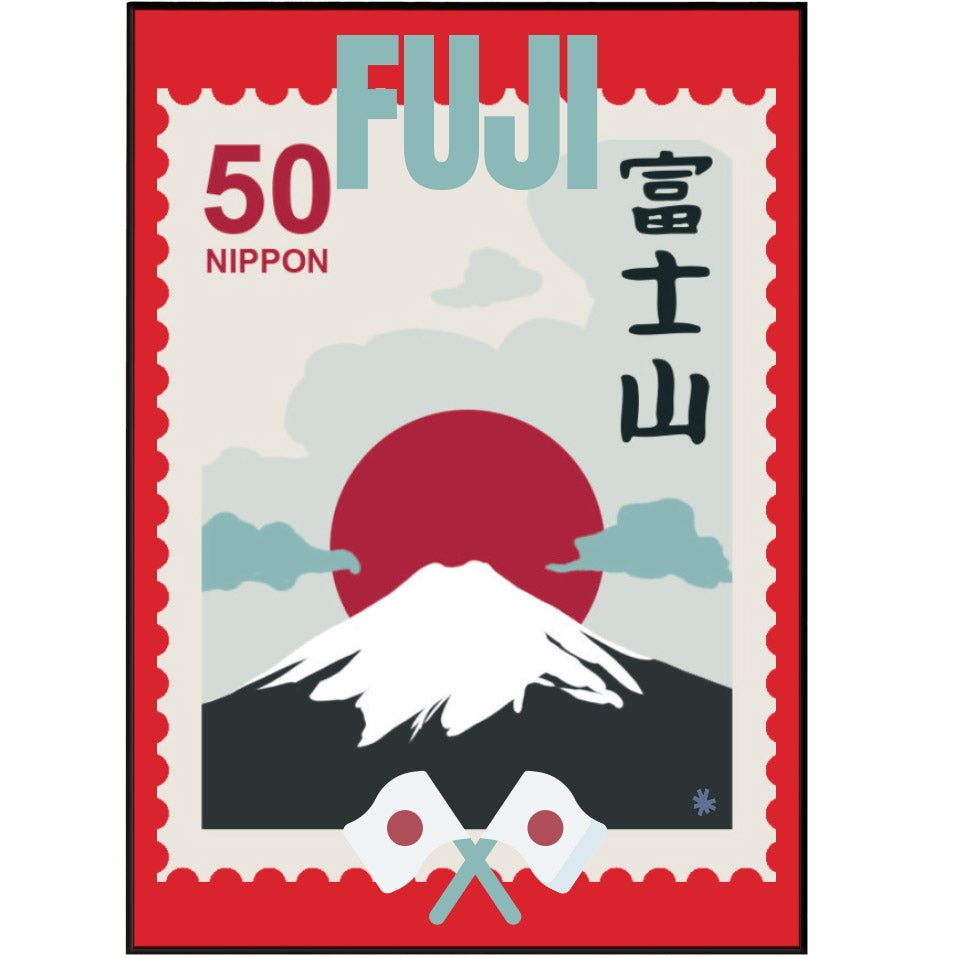 Mount Fuji Art Posters - 98typesJapanese Art Collection