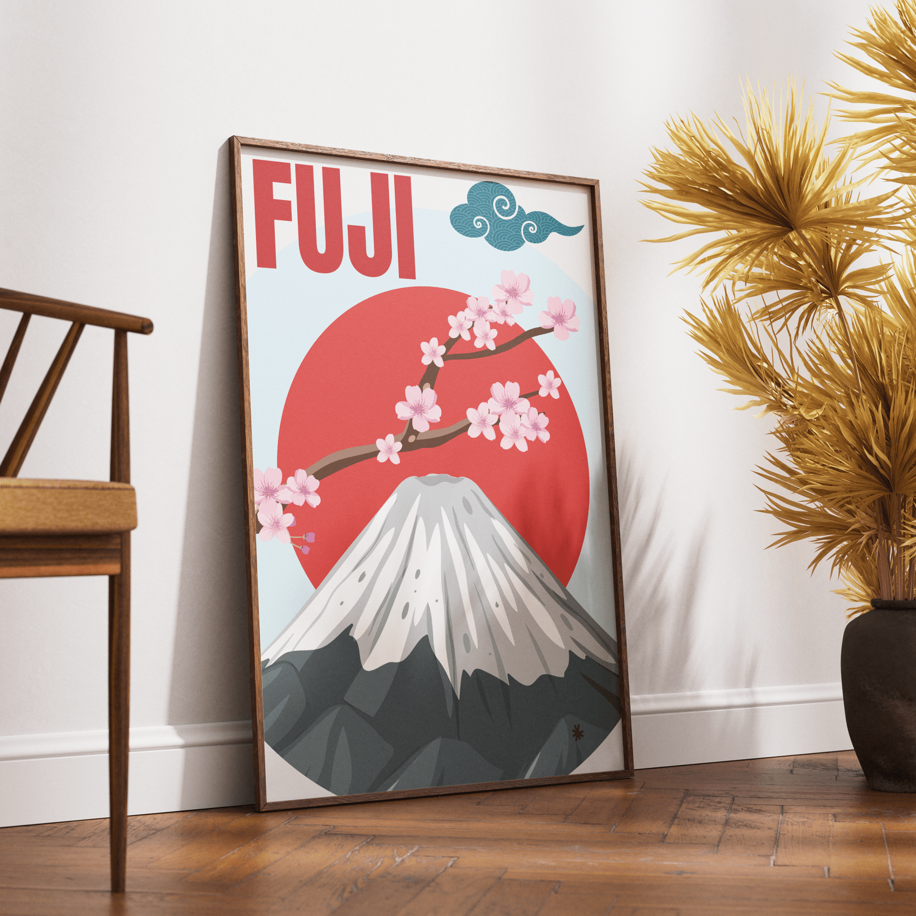 Mount Fuji Poster - 98typesJapanese Art Collection