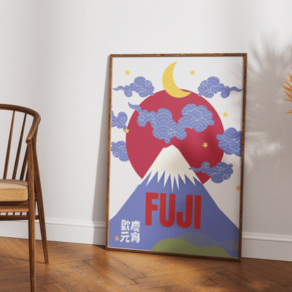 Mount Fuji Posters - 98typesJapanese Art Collection