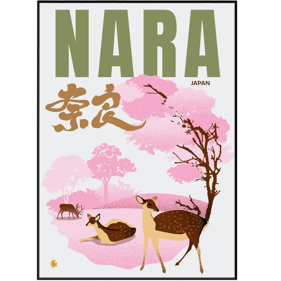 Nara Park Posters - 98typesJapanese Art Collection
