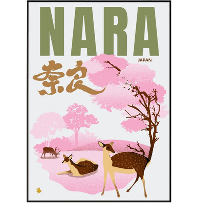 Nara Park Posters - 98typesJapanese Art Collection