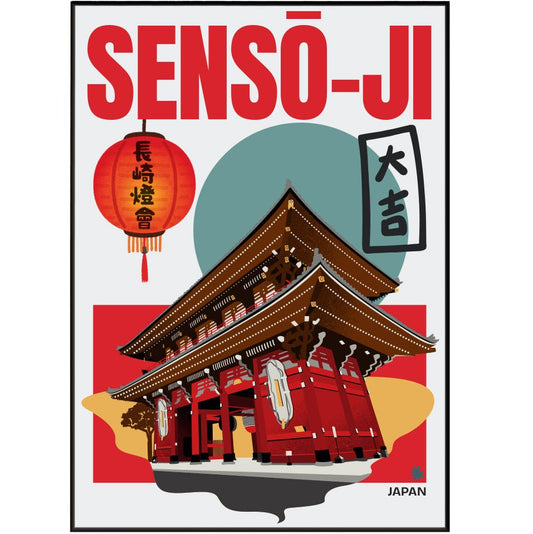 Sensō - ji Posters - 98typesJapanese Art Collection