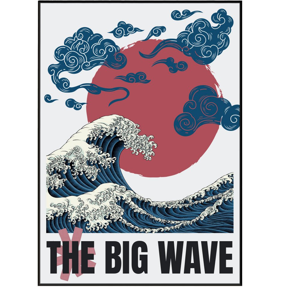 The Big Wave Posters - 98typesJapanese Art Collection